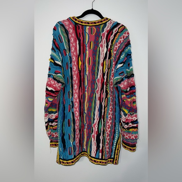 COOGI Australia - 90’s Vintage Chunky Knit Quarter Zip - Biggie Style - Size L - Picture 5 of 6